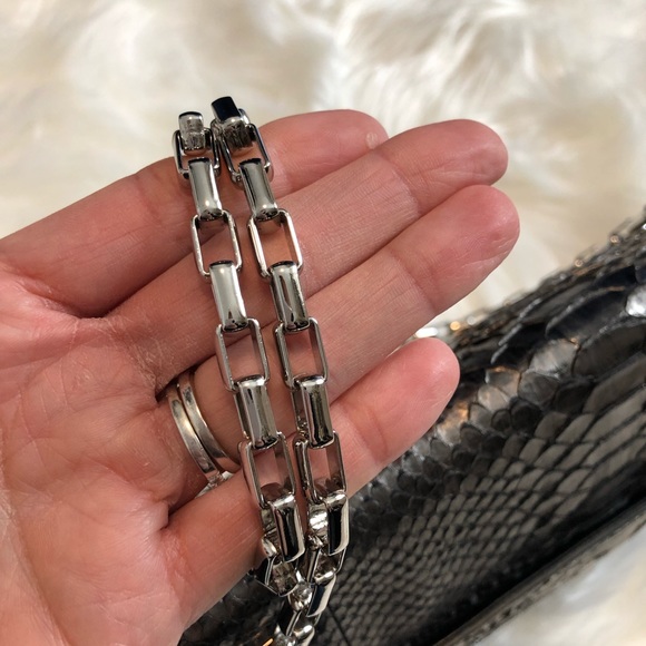 Michael Kors Collection Python Shoulder Bag - Picture 6 of 8